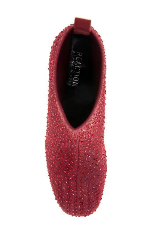 Reaction Kenneth Cole Renee Bejeweled Chelsea Boot In Brick