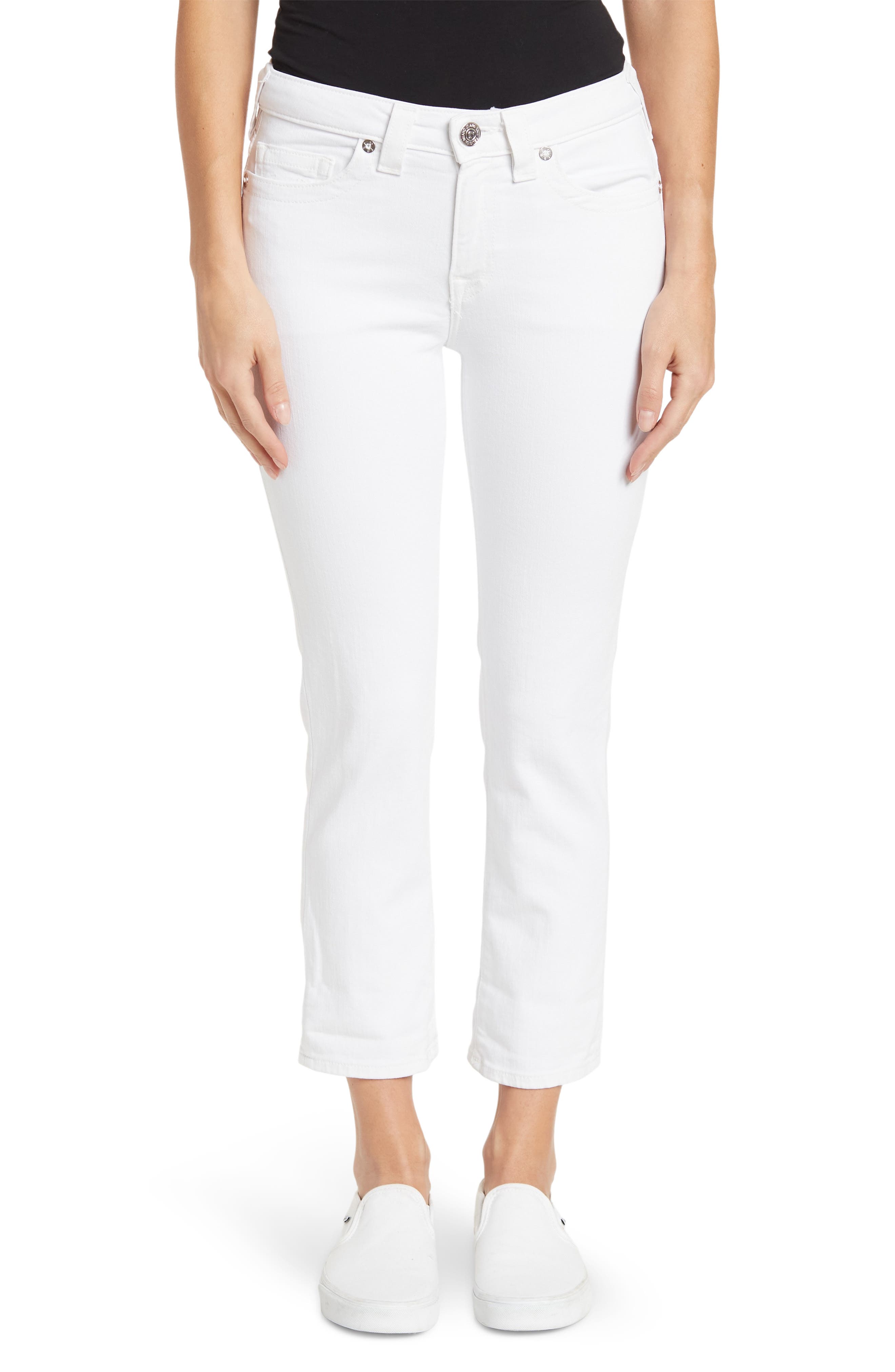 true religion white capri jeans