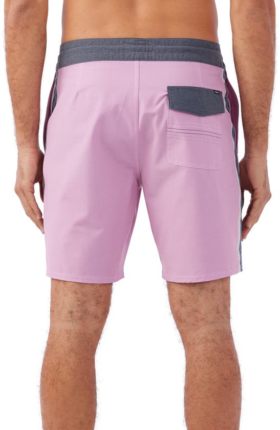 Shop O'neill Og Sideline Cruzer Board Shorts In Plum