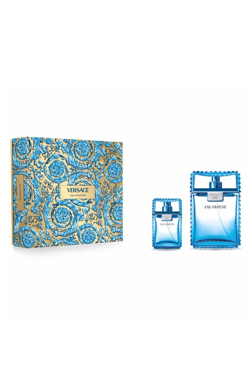 Versace Eau Fraîche Eau De Toilette 2-piece Gift Set $169 Value In No Color