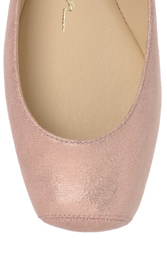 Shop Jessica Simpson 'mandalaye' Leather Flat In Blush