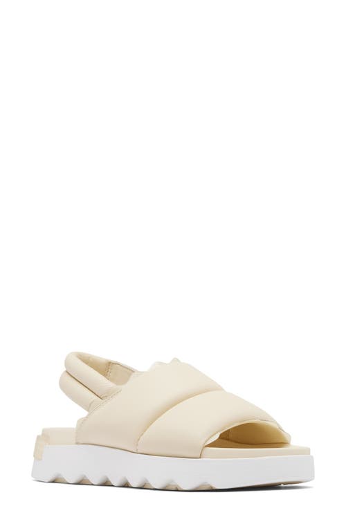 Sorel Vibe Slingback Sandal In White