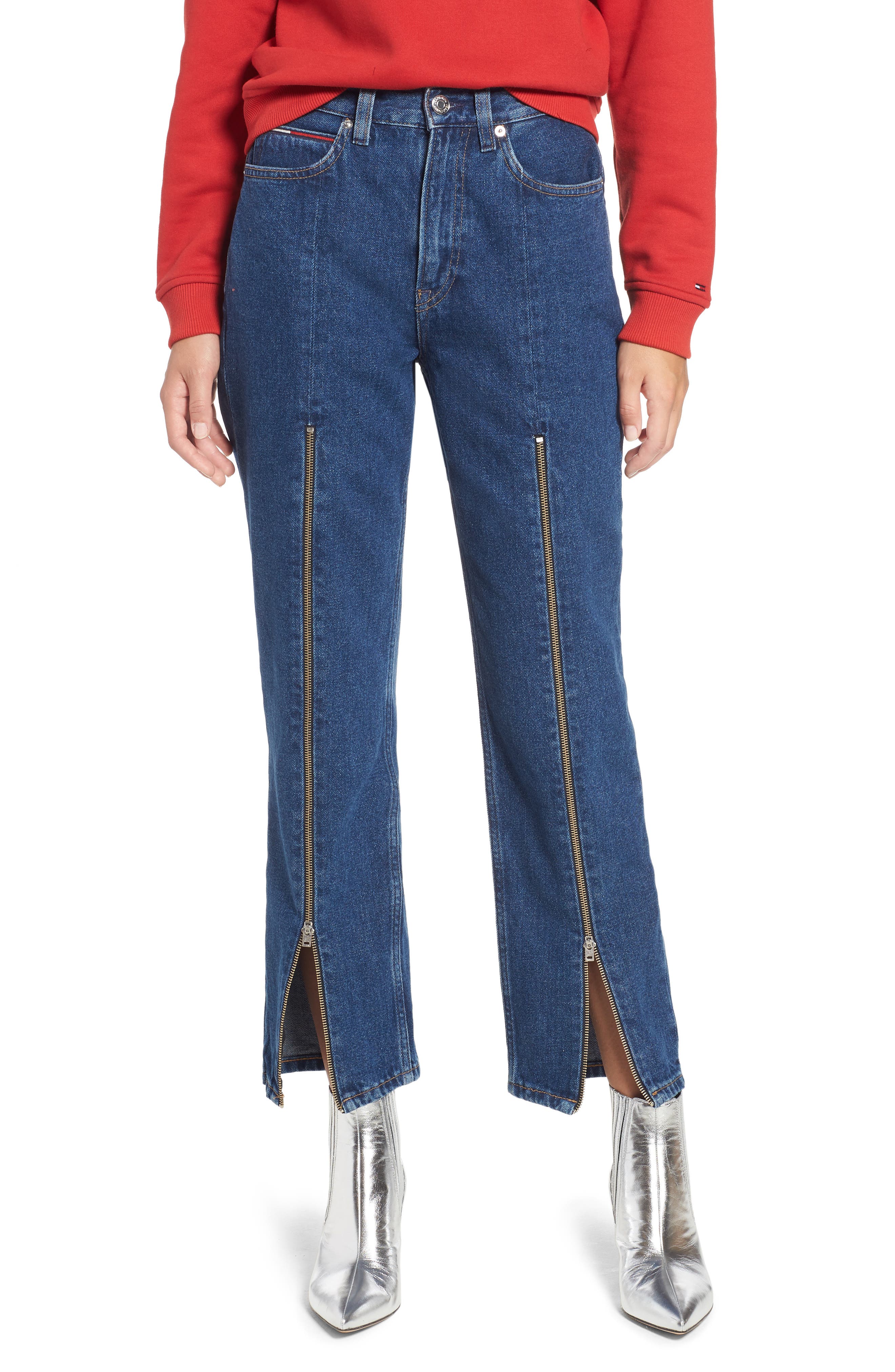 tommy jeans high rise straight