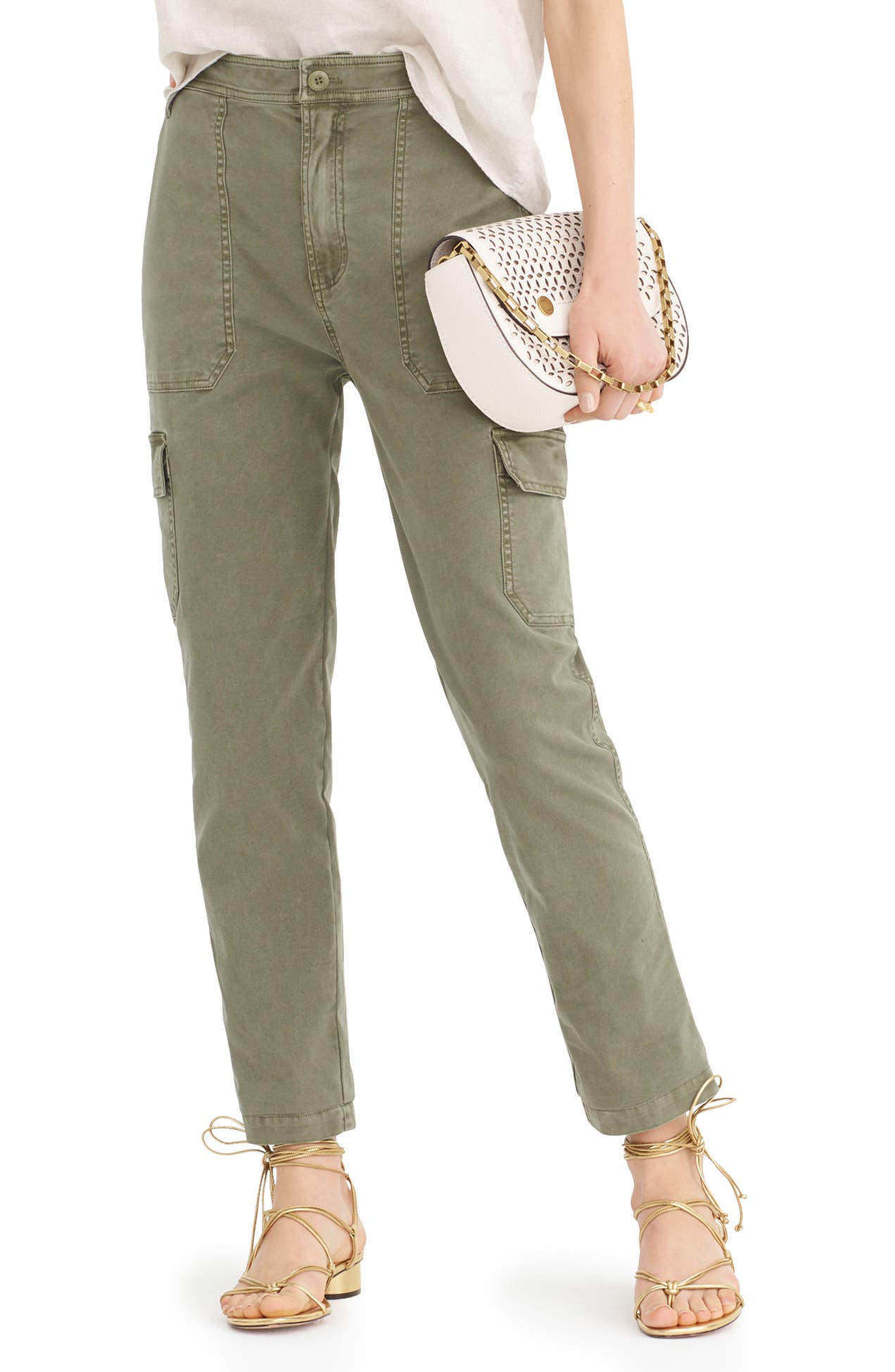 J. Crew Straight Leg Cargo Pants Nordstrom Rack