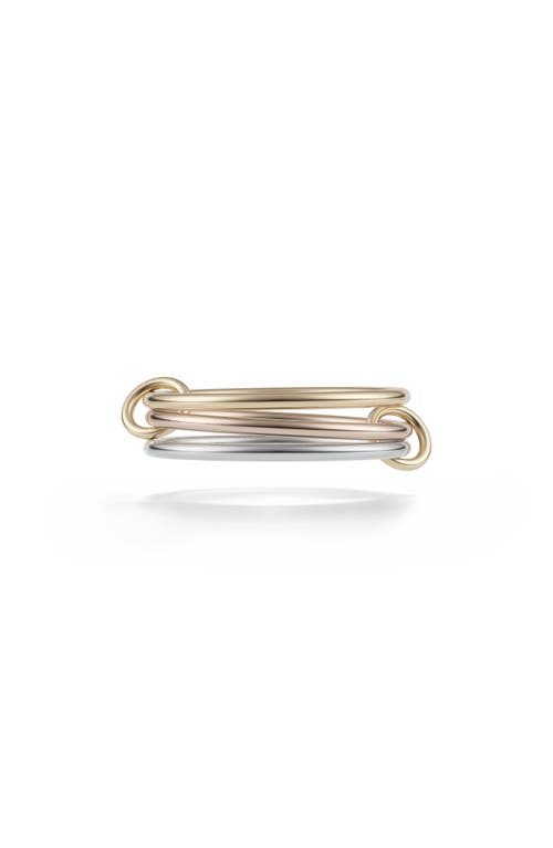 Spinelli Kilcollin Cyllene MX Linked Ring in Yellow Gold/Silver at Nordstrom, Size 7.5
