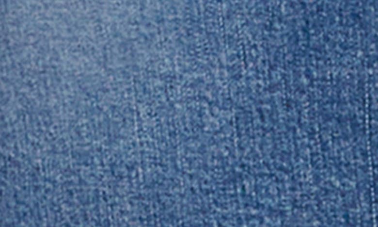 WASH LAB DENIM WASH LAB DENIM FRAY HEM DENIM SKIRT