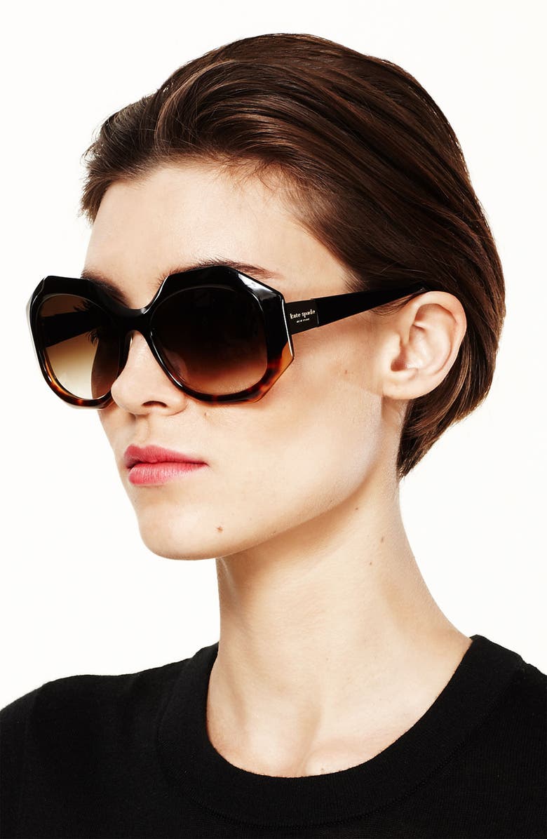kate spade new york Oversized retro sunglasses | Nordstrom