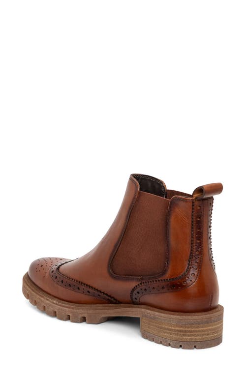 ARA ARA TULIP WINGTIP CHELSEA BOOT 