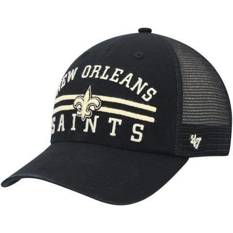 New Era Men's Black New Orleans Saints 2021 NFL Sideline Home 59FIFTY Fitted Hat