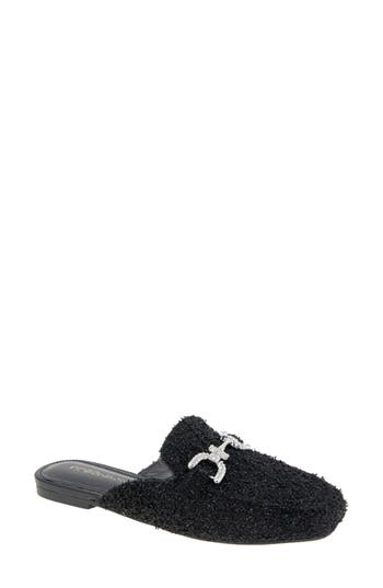 Bcbgeneration Pendall Mule In Black Boucle