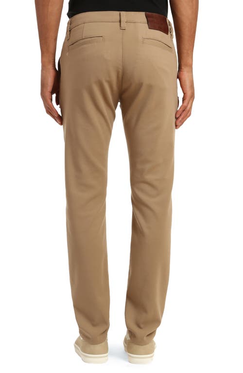 Shop 34 Heritage Charisma Relaxed Fit Straight Leg Chinos In Khaki High - Flyer