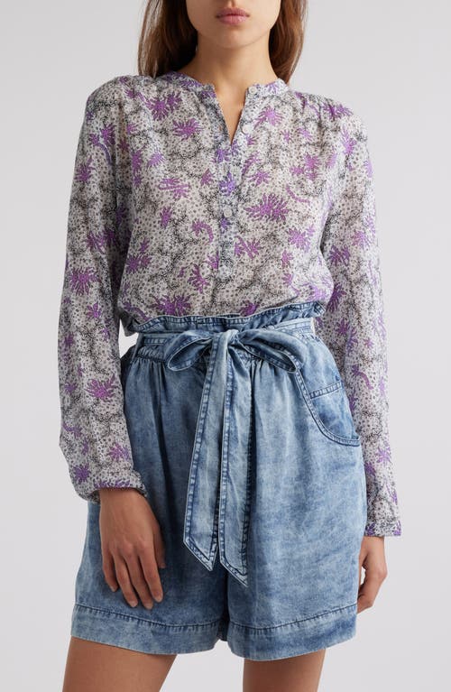 Isabel Marant Étoile Maria Abstract Print Cotton Button-Up Shirt at Nordstrom, Us