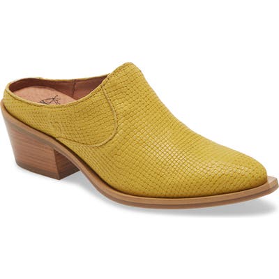 Fly London Ivot Mule - Yellow