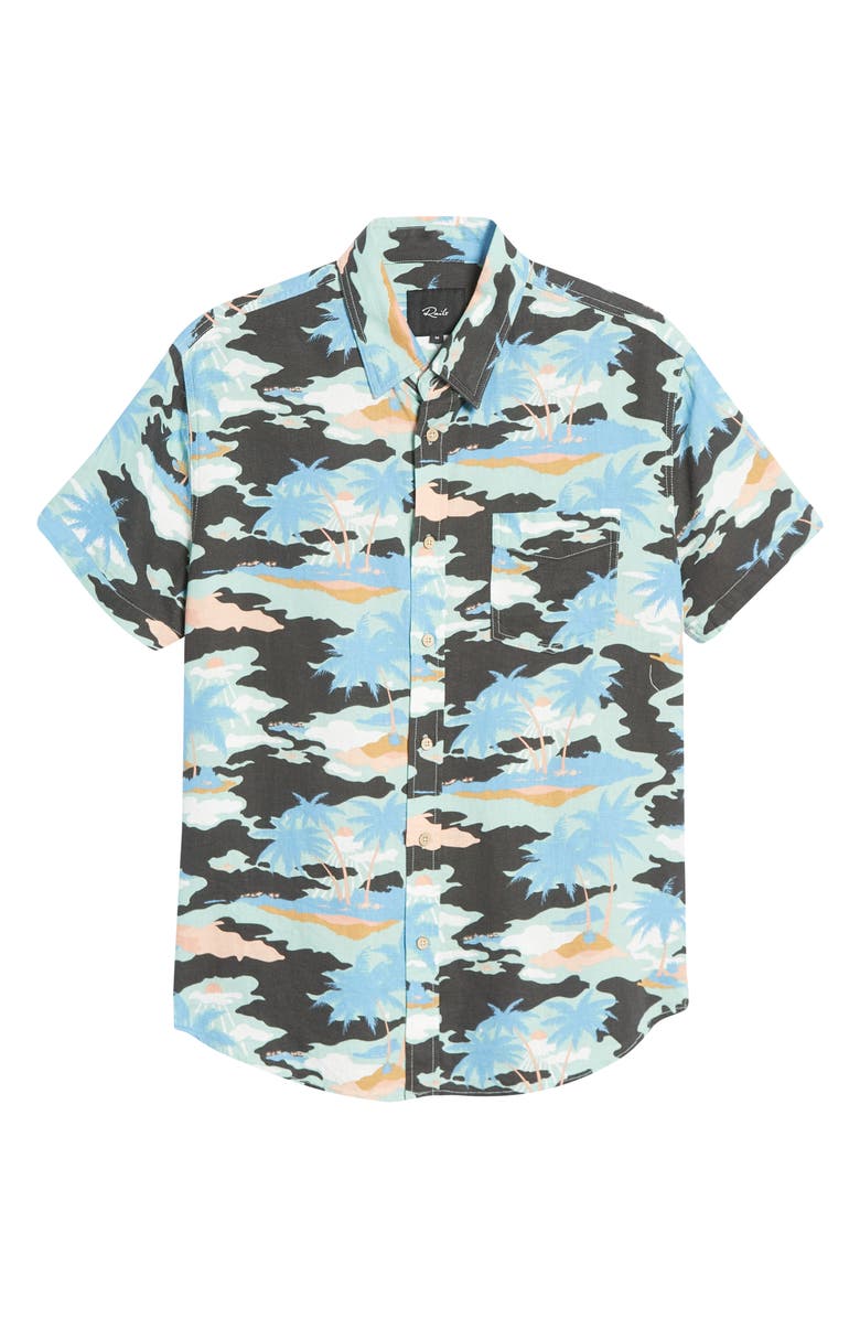 Rails Carson Abstract Print Linen Blend Short Sleeve Button Up Shirt Nordstrom Rails Carson Abstract Print Linen Blend Short Sleeve Button Up Shirt Nordstrom