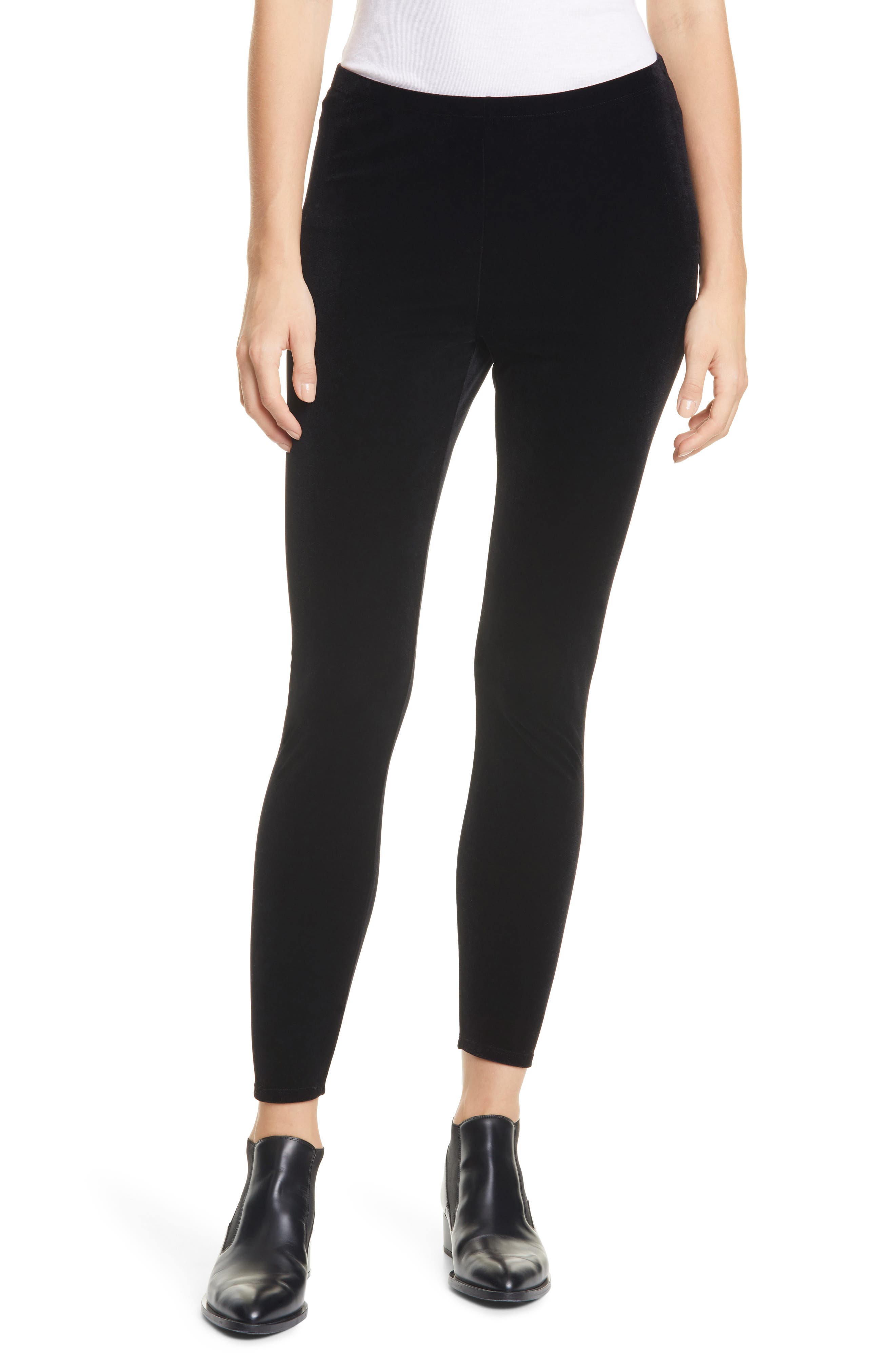 Eileen Fisher Pants Velvet Ankle Leggings