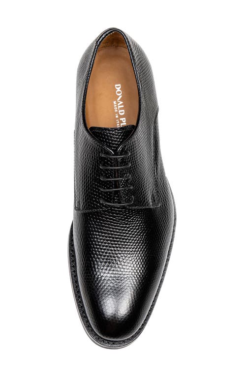 Shop Donald Pliner Russell Derby In Black