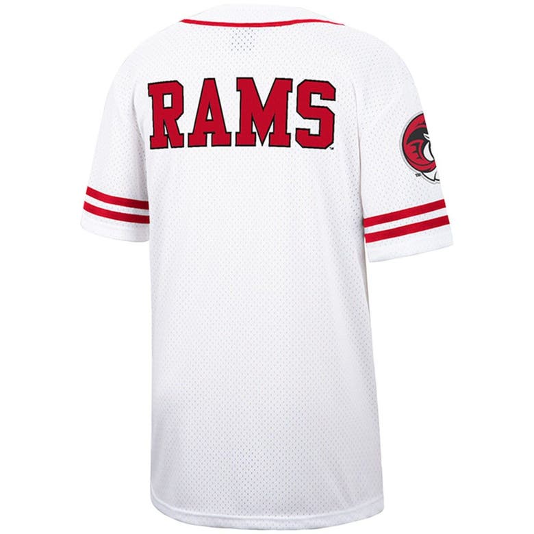 Winston-Salem State Rams Colosseum Free Spirited Mesh Button-Up Baseball  Jersey - Black