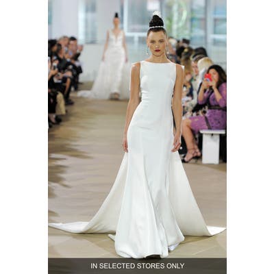 Ines Di Santo Promise Silk Satin Gown, Size IN STORE ONLY - Ivory