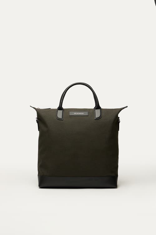 Want Les Essentiels De La Vie Want Les Essentiels O'hare Organic Cotton Canvas Tote In Green