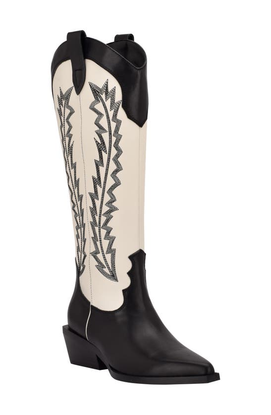 Marc Fisher Ltd Roselle Western Boot In Black 02