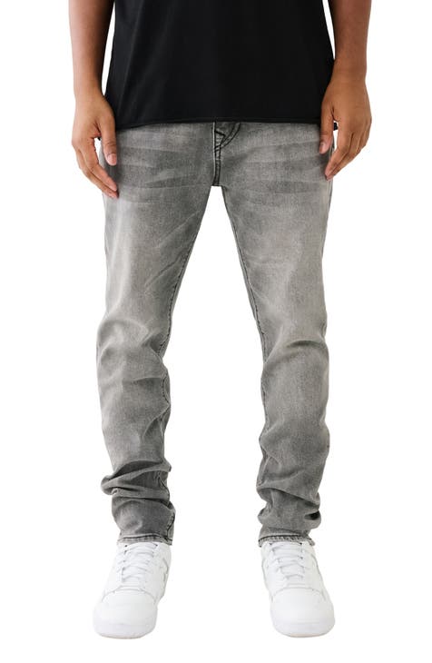Rocco Painted Skinny Jeans (Moscow Mule Grey) (Regular & Big)