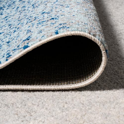 Jonathan Y Shore Modern Gradient Area Rug In Blue/cream