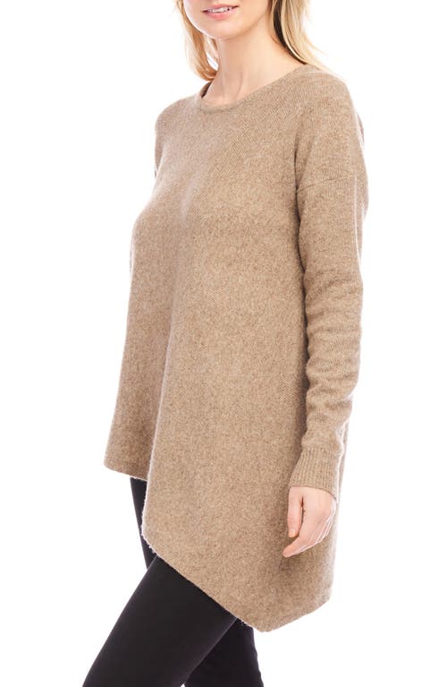 Shop Karen Kane Asymmetric Sweater In Earth