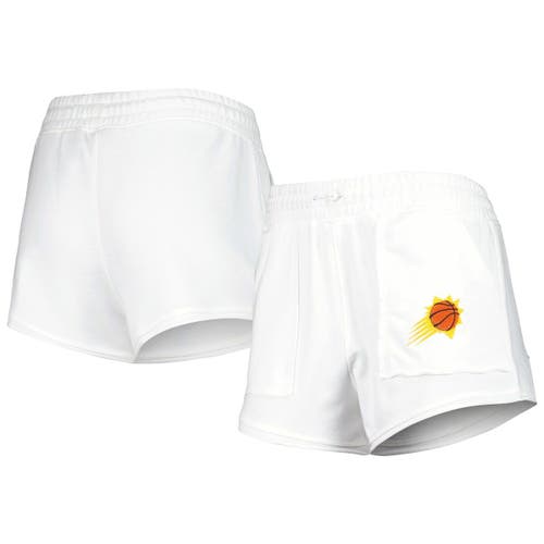 Women's Concepts Sport White Phoenix Suns Sunray Shorts