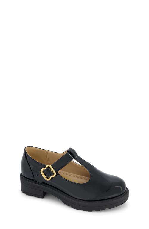 Shop Sam Edelman Kids' Taelor T-strap Shoe In Black