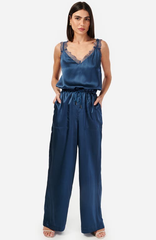 Shop Cami Nyc Kingston Silk Charmeuse Drawstring Pants In Mirage