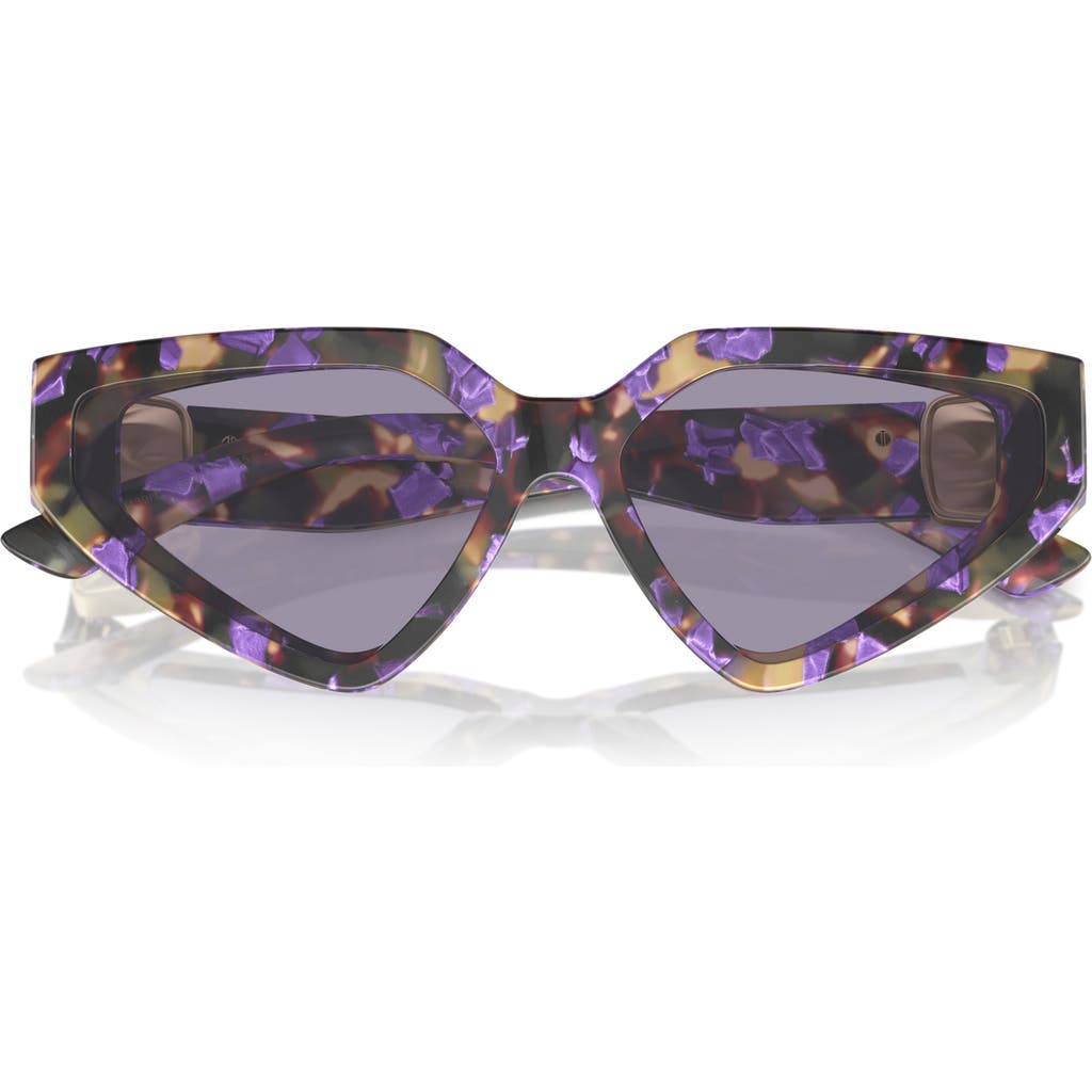 Dolce & Gabbana Dolce&gabbana 59mm Butterfly Sunglasses In Multi