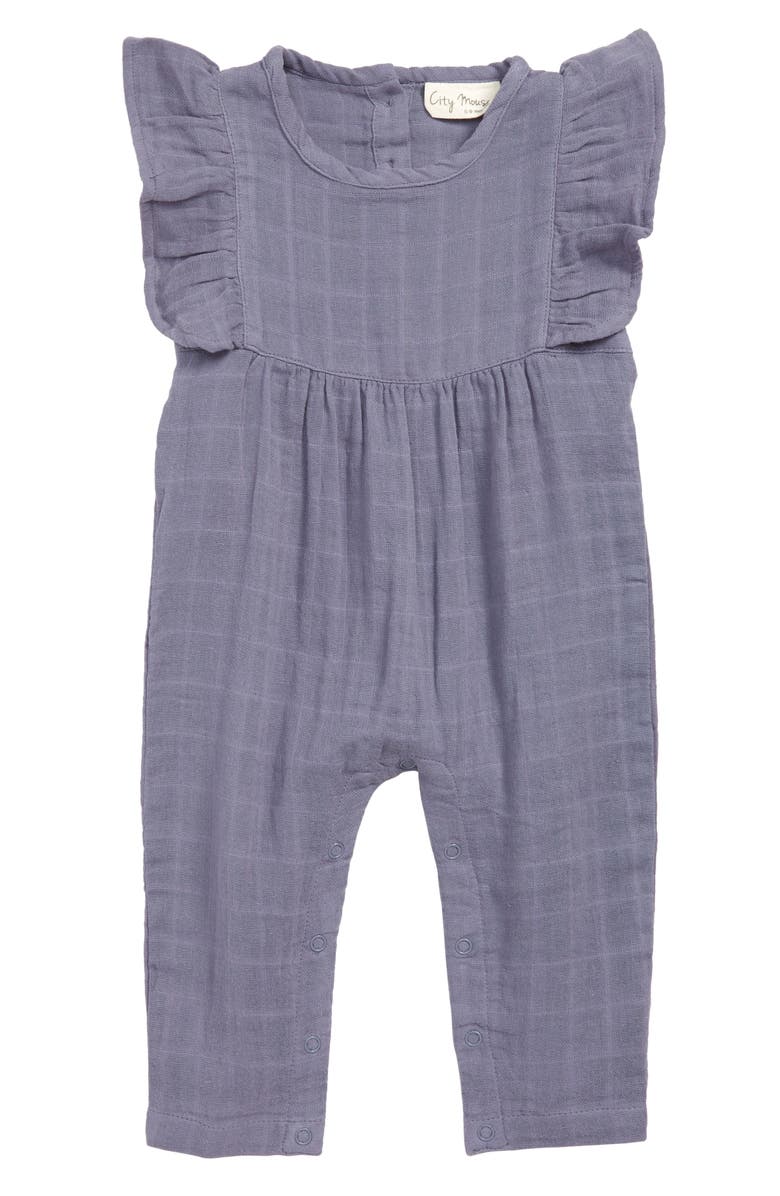 City Mouse Organic Cotton Muslin Romper Baby Nordstrom