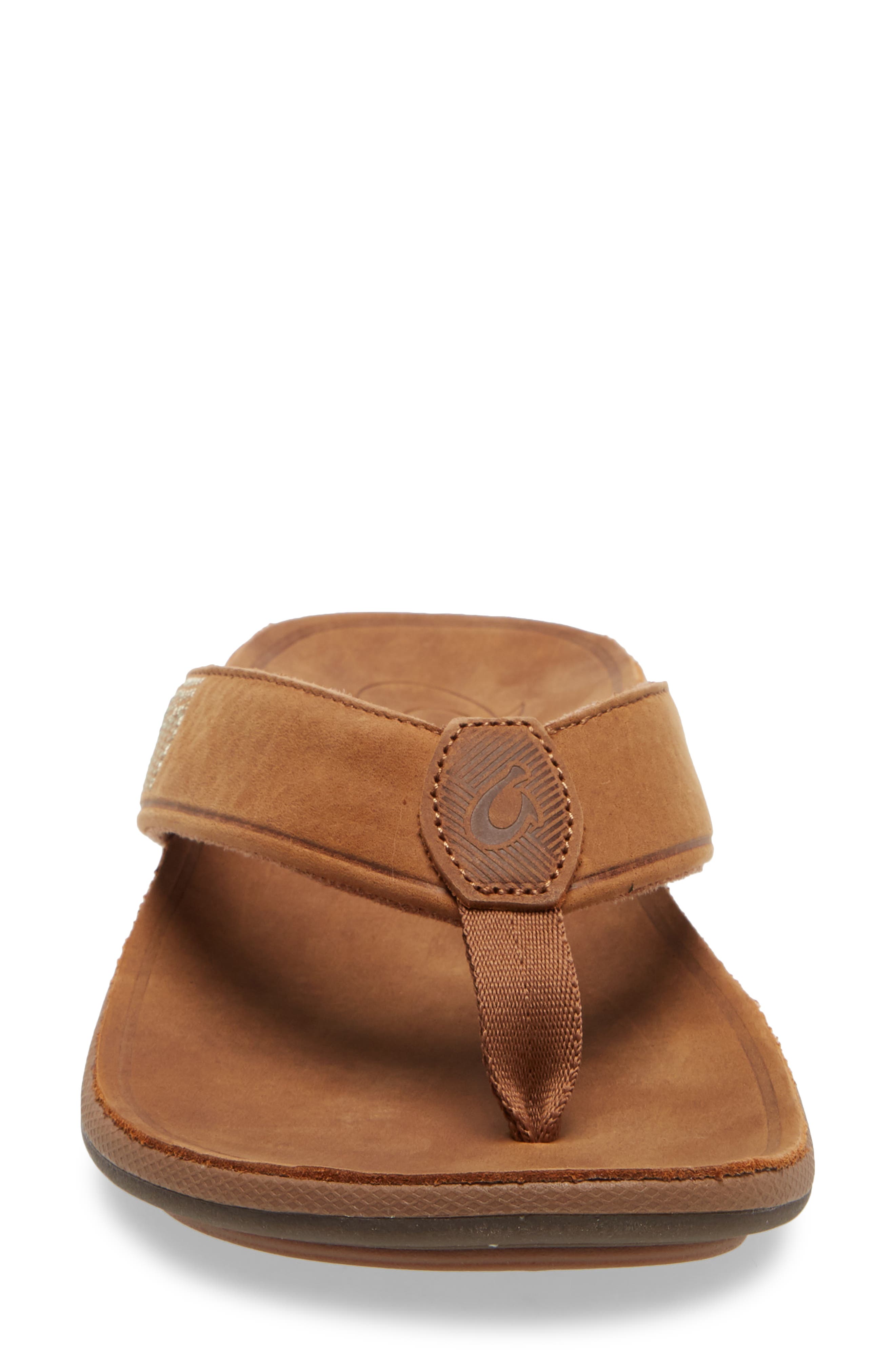 OluKai Tuahine Waterproof Flip Flop (Men) Nordstrom