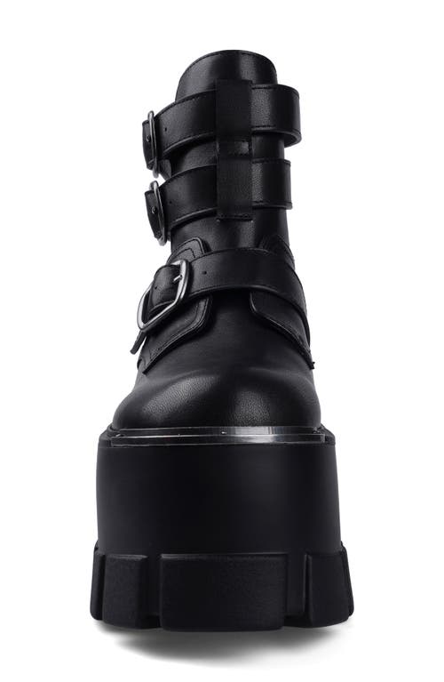Ziginy Irana Platform Bootie In Black