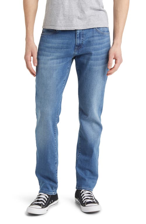 Mavi Jeans Marcus Slim Straight Leg Jeans in Mid Brushed Williamsburg