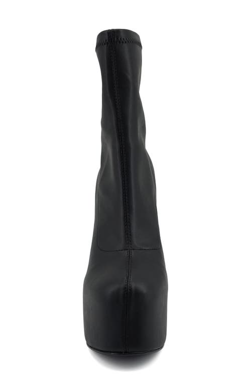 Ziginy Nerea Platform Bootie In Black
