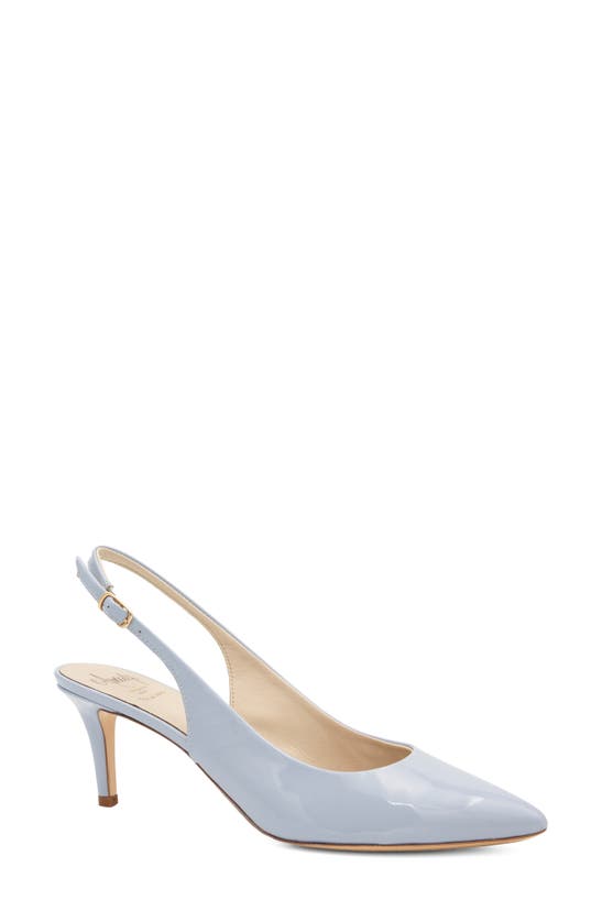 Amalfi By Rangoni Pacha Slingback Pointed Toe Pump In Cielo Vernice
