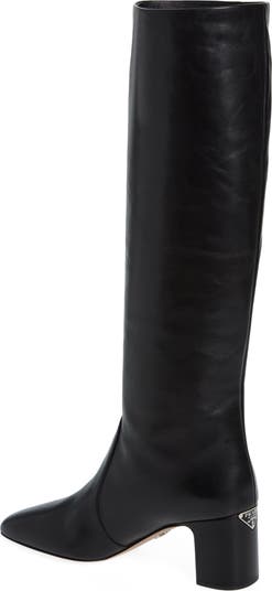 Prada on sale knee boots