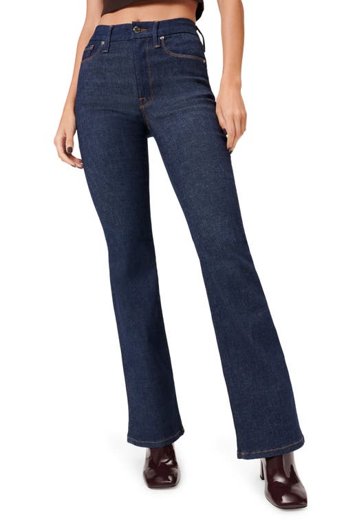Good American Always Fits Classic Bootcut Jeans Denethicblue04 at Nordstrom,