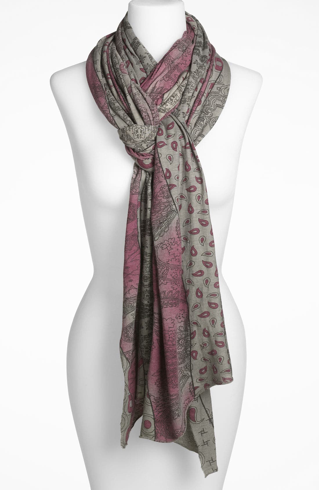 Tarnish Print Jersey Scarf Nordstrom