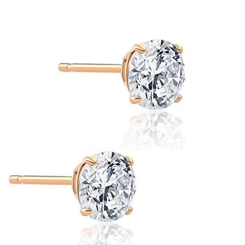 Bliss Diamond 1 1/2 Ct Tw Diamond Studs 14k White Or Yellow Gold Lab Grown In 14k Yellow Gold