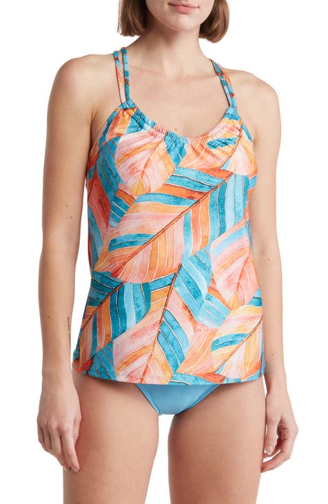 Sunset Palms Tankini Two-Piece Swimsuit