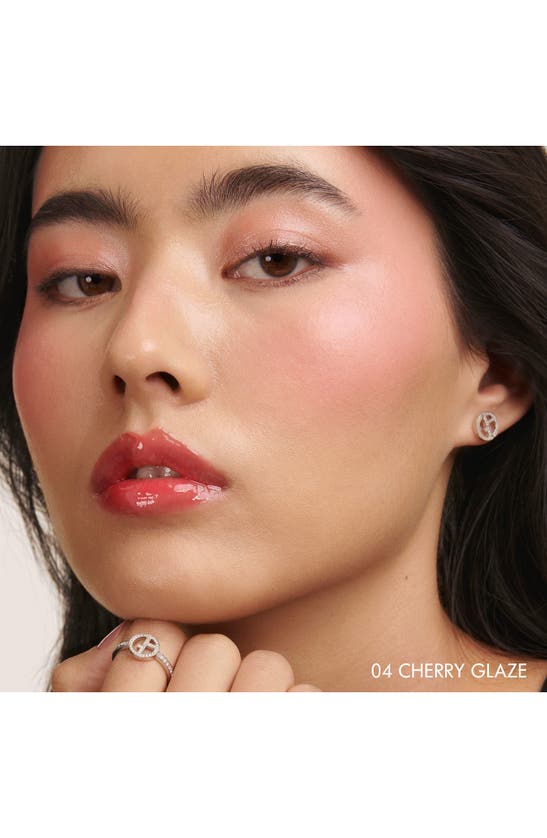 Armani Collezioni Prisma Glass High Shine Lip Gloss In 04 Cherry Glaze