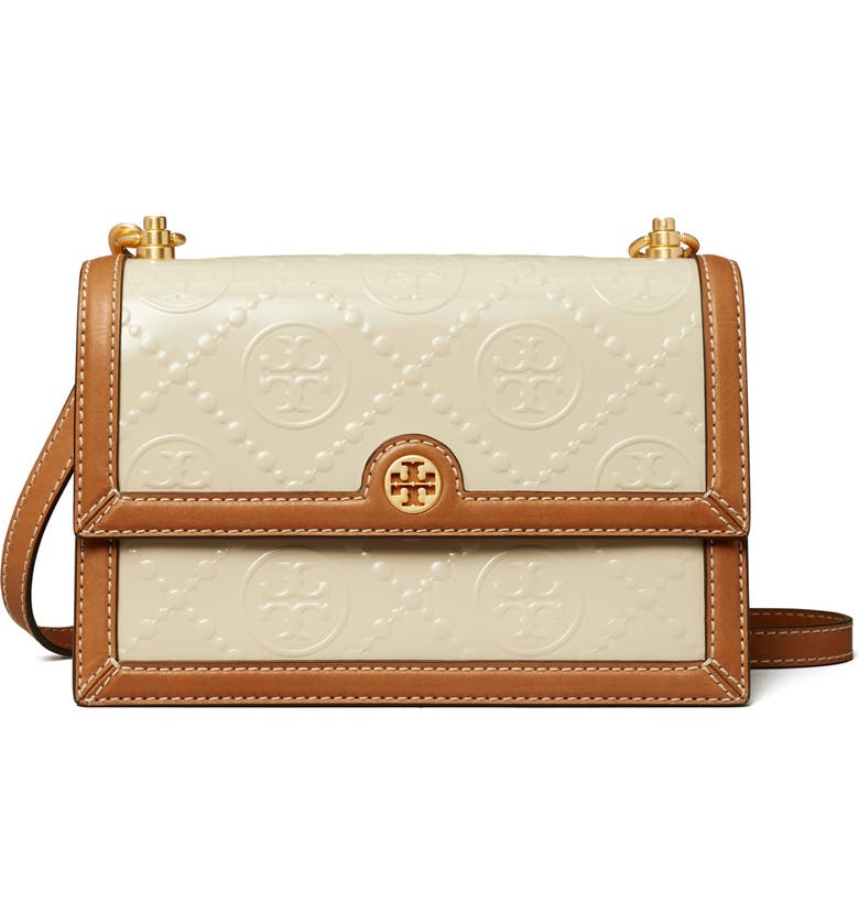 Tory Burch T Monogram Embossed Patent Leather Small Shoulder Bag | Nordstrom