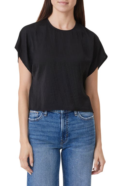 Shop Habitual Doma Dolman Sleeve Crepe Top In Black