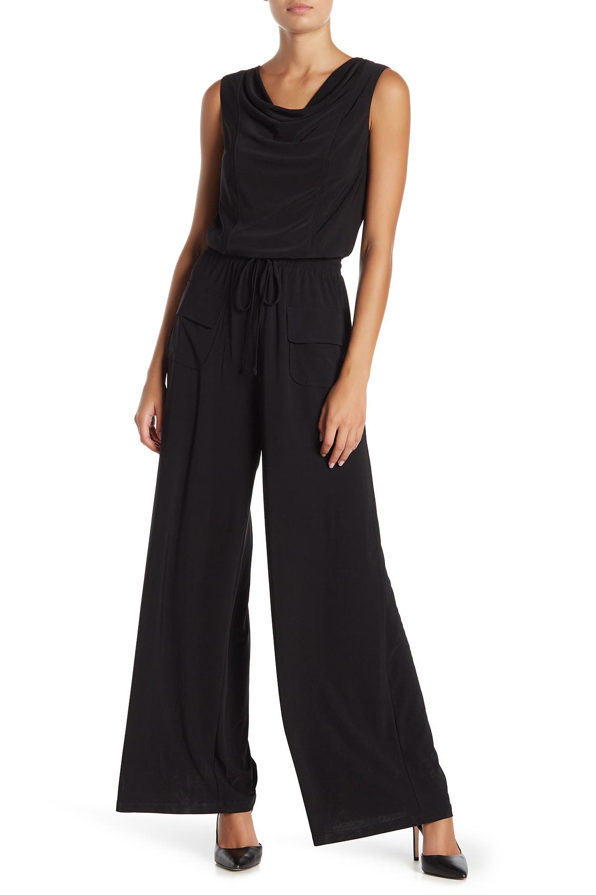 vince camuto petite jumpsuits