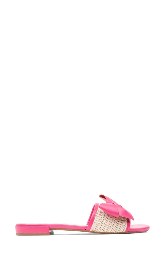 Shop Patricia Green St. Tropez Slide Sandal In Hot Pink