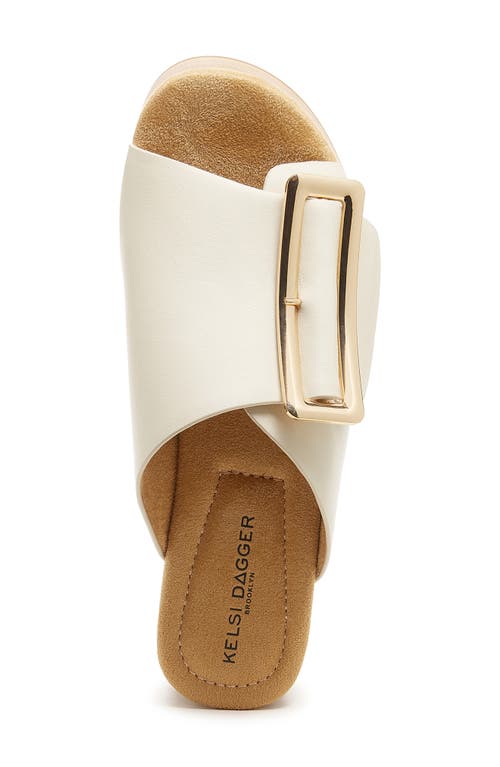 Kelsi Dagger Brooklyn Dover Platform Sandals In Shell