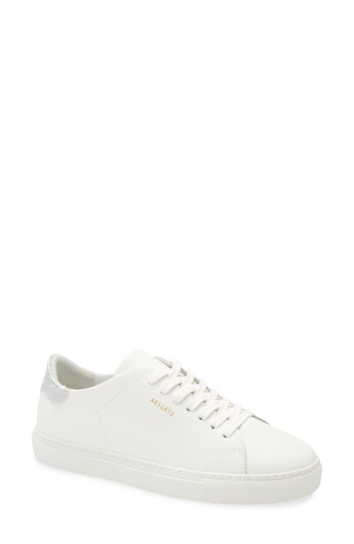 Axel Arigato Clean 90 Sneakers In Off White/silver