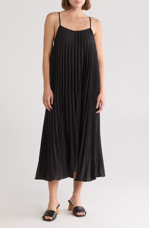 Pleated Slipdress